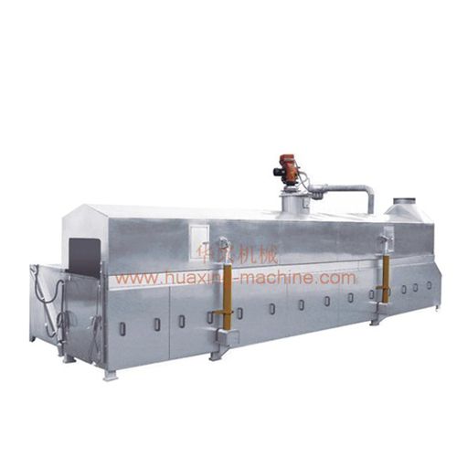 Kontinuierliche Fritteuse - LX - Shantou Huaxing Machinery Factory Co., Ltd. - für Snacks / elektrisch