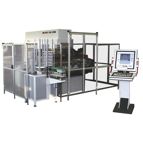Tampondruckmaschine mit hermetischem Farbgebersystem - COMEC ITALIA - automatisch / 4-Farben / für die Spielzeugindustrie