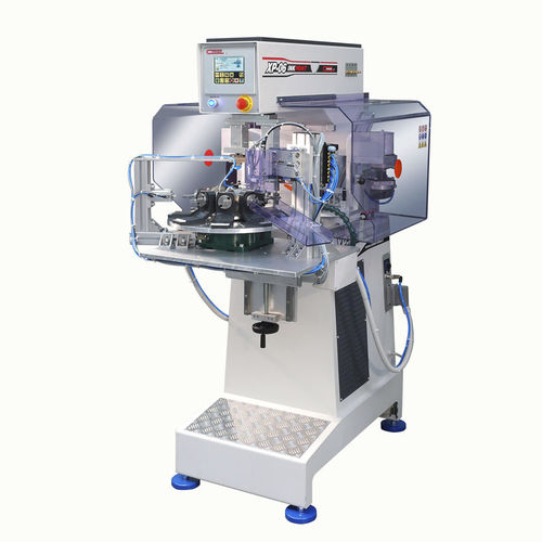 Tampondruckmaschine mit hermetischem Farbgebersystem - COMEC ITALIA - halbautomatisch / 2-Farben / für elektrische Schalter