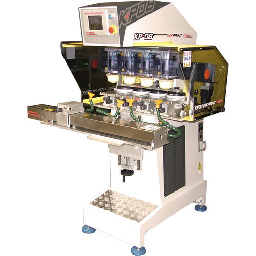 Tampondruckmaschine mit geschlossenem Farbgebersystem - INKPRINT KP08 4C T.I - COMEC ITALIA - automatisch / 4-Farben / elektropneumatisch
