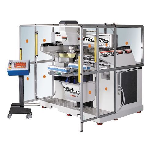 Tampondruckmaschine mit hermetischem Farbgebersystem - XE TECH16-20 - COMEC ITALIA - automatisch / Farb / mit Touchscreen