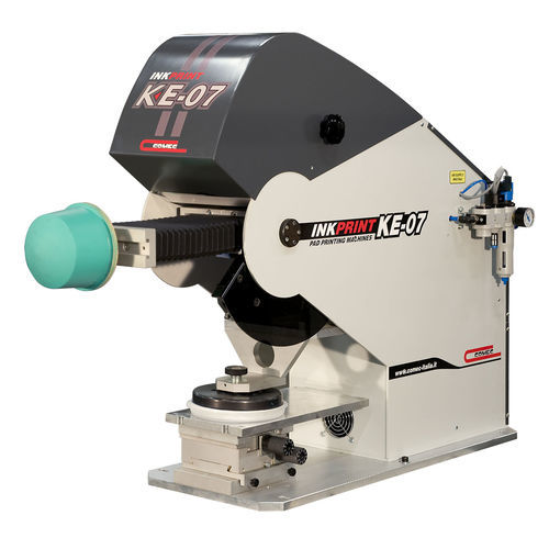 Tampondruckmaschine mit hermetischem Farbgebersystem - INKPRINT KE07 - COMEC ITALIA - automatisch / 4-Farben / elektromechanisch