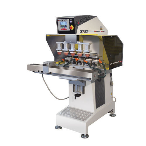 Tampondruckmaschine mit hermetischem Farbgebersystem - INKPRINT KP08 5C - COMEC ITALIA - automatisch / 5-Farben / für die Kosmetikindustrie