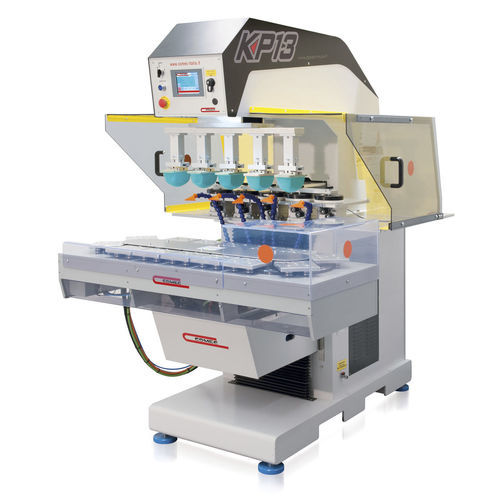Tampondruckmaschine mit hermetischem Farbgebersystem - INKPRINT KP13 5C - COMEC ITALIA - automatisch / 5-Farben / elektropneumatisch