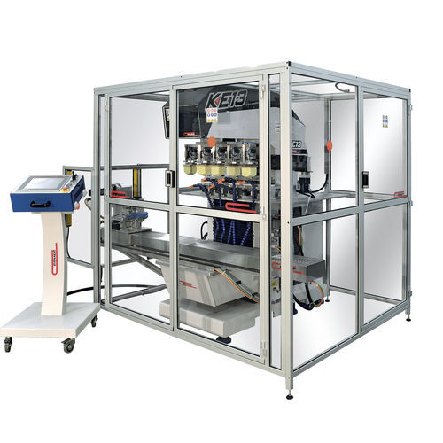 Tampondruckmaschine mit hermetischem Farbgebersystem - INKPRINT KE13 5C T.I. - COMEC ITALIA - automatisch / 5-Farben / mit Touchscreen