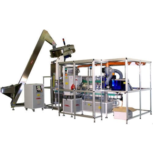 Tampondruckmaschine mit offenem Farbgebersystem - LIN.STA. 03 1280 - COMEC ITALIA - automatisch / 3-Farben / für Tampondruck