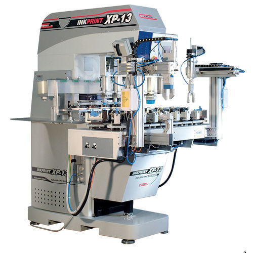 Tampondruckmaschine mit hermetischem Farbgebersystem - XP13 5C - COMEC ITALIA - automatisch / 5-Farben / Mehrkopf