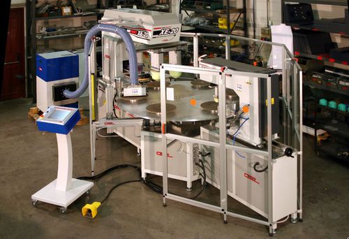 Tampondruckmaschine mit hermetischem Farbgebersystem - XE20 - COMEC ITALIA - automatisch / 2-Farben / Mehrkopf