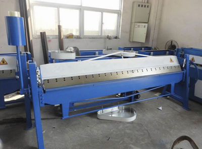 Faltmaschine für Blech - WH06 series - Xi'an Huayue Machinery and Equipment Co., Ltd. - manuell