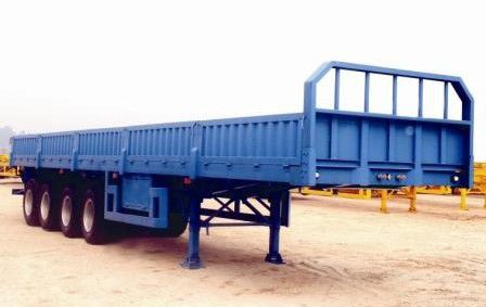 Sattelauflieger für Containertransport - Shandong Liangshan Huayu Group Auto Manufactory Co., Ltd. - für Waren / 4-Achsen / angehängt