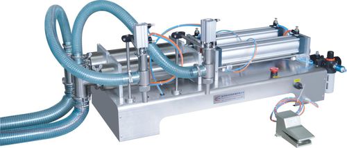 Halbautomatische Füllmaschine - G2WYF100-5000  - Zhejiang Haizhou Packing Machine Co., Ltd. - für Flaschen / für Flüssigkeiten / für die Lebensmittelindustrie