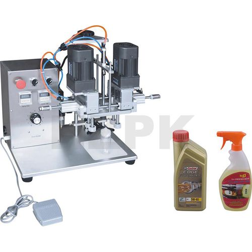 Pneumatischer Verschliesser - DHZ-550 - Zhejiang Haizhou Packing Machine Co., Ltd. - automatisch / für Flaschen / für die Lebensmittelindustrie