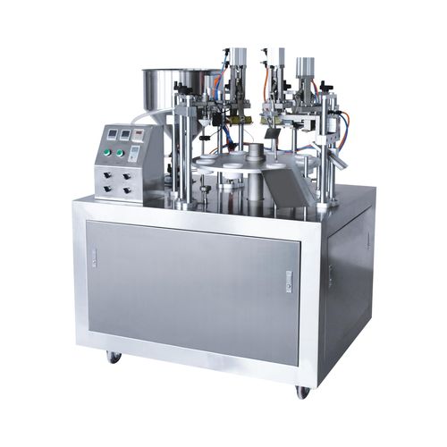 Halbautomatische Füllmaschine - HZNF-30A - Zhejiang Haizhou Packing Machine Co., Ltd. - für Tuben / für Kunststoff / für die Lebensmittelindustrie