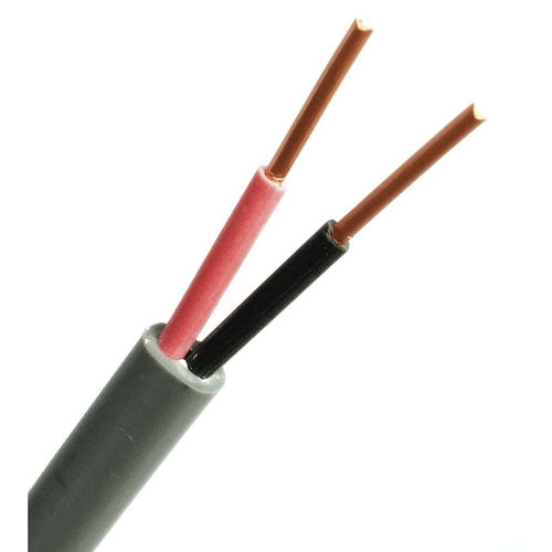 Flach-Stromkabel - BVVB - Huzhou Permanent Cable Co., Ltd. - Versorgung / paarig / Kupfer