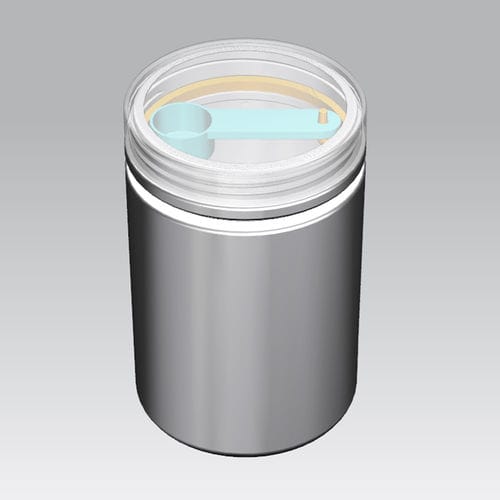 Flasche für die Pharmaindustrie - RC003  - Shanghai Gensyu Packaging Co., Ltd. - für Proteine in Pulverform / Lager / verchromt