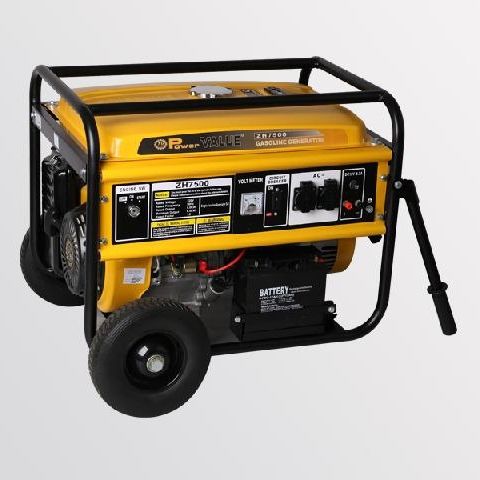 Benzinbetriebenes Stromaggregat - ZH7500 - Taizhou Genour Power Machinery Co., Ltd. - einphasig / 50 Hz / luftgekühlt