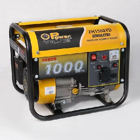 Benzinbetriebenes Stromaggregat - ZH1500YD - Taizhou Genour Power Machinery Co., Ltd. - einphasig / tragbar / 50 Hz