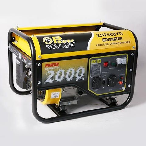Benzinbetriebenes Stromaggregat - ZH2500YD - Taizhou Genour Power Machinery Co., Ltd. - einphasig / tragbar / 50 Hz