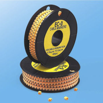 Clip für Kabel - Yueqing Yingfa Cable Accessories Co., Ltd. - PVC / Markierung