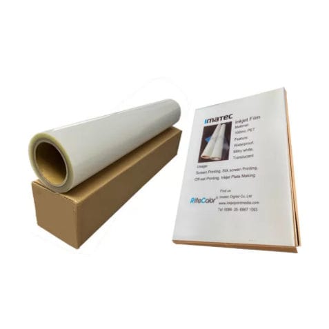 Folie auf Wasserbasis - IPF100 - IMATEC DIGITAL CO., LTD. - auf Rolle / bedruckbar / transparent