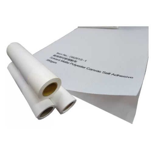 Selbstklebende Folie - DB201S-1 - IMATEC DIGITAL CO., LTD. - Polyester / auf Rolle / weiß