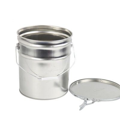Metalleimer - Suzhou Fansheng Plastic Manufacture Co., Ltd. - rund / mit Deckel / in Lebensmittelqualität
