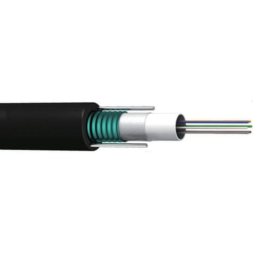 Glasfaserkabel mit Zentralrohr - Hangzhou Jiayuan Industrial Co., Ltd. - Daten / GYXTX / isoliert