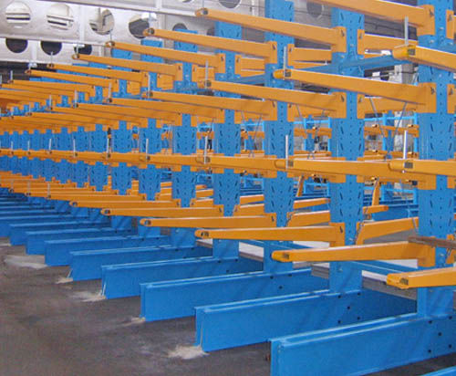 Kragarmregal - Guangdong Sunli Intelligent Logistics Equipment Co., Ltd. - für schwere Lasten / Langgut / für Rohre
