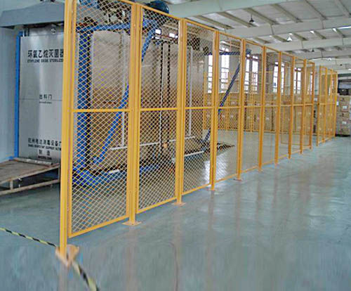 Trennwand für Lager - Guangdong Sunli Intelligent Logistics Equipment Co., Ltd. - Maschendraht / abnehmbar / modular
