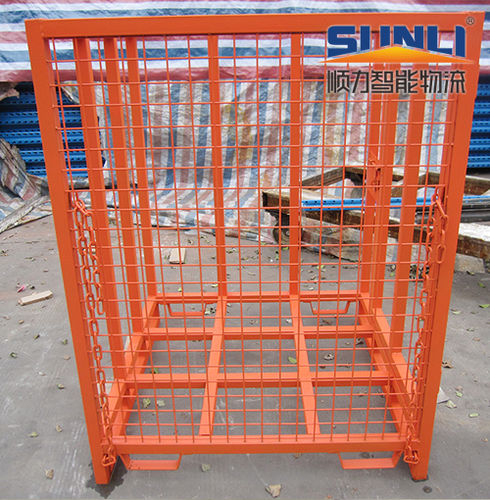 Arbeitsplattform - Guangdong Sunli Intelligent Logistics Equipment Co., Ltd. - hängend / Bedienertür / mit Sicherheitsgeländer