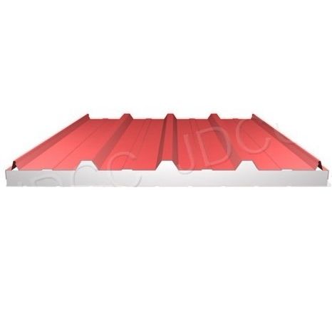 Sandwichplatte / extrudierter Polystyrolkern - Qingdao Jingdao Credit Construction Steel Structure Co., Ltd. - mit Stahldeckblech / für Decke / für Wand