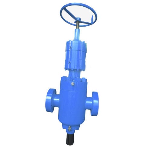Segmentschütz - Jianhu Jielin Petrochemical Machinery Co., Ltd. - mit Handrad / für Wasser / für Öl