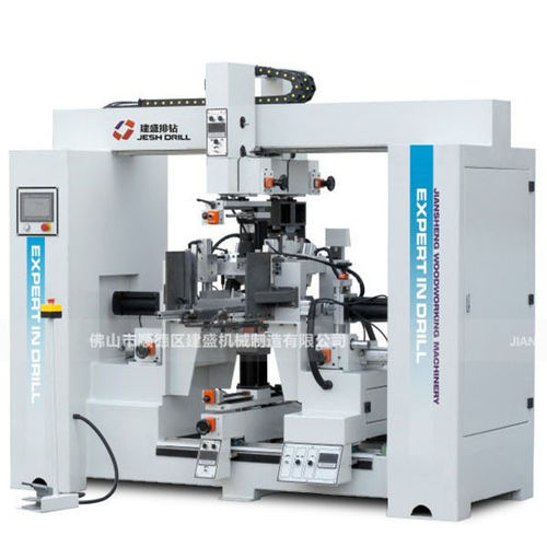 PLC-gesteuerte Ausbohrmaschine - Z5XLB - Foshan Shunde Jiansheng Machine Manufacturing Co., Ltd. - zum Bohren / für Holz / mit automatischem Beschicker