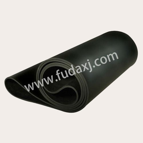 Flexibles Förderband - Zhejiang Fuda Rubber Co., Ltd. - kontinuierlich / homogen / schwarz