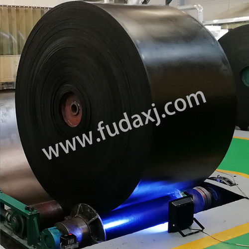 Förderband für die chemische Industrie - Zhejiang Fuda Rubber Co., Ltd. - für die Bergbauindustrie / für die Papierindustrie / schwarz