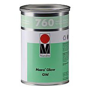 Tinte für Siebdruck - Mara® Glow GW - Marabu - Lösungsmittel / für Papier / für Glas