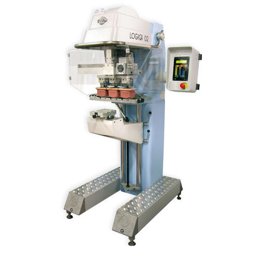 Tampondruckmaschine mit hermetischem Farbgebersystem - Logica 02 - TOSH srl - 2-Farben / 4-Farben / 3-Farben