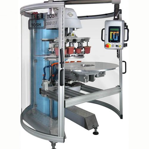 Tampondruckmaschine mit hermetischem Farbgebersystem - Logica 05 - TOSH srl - 2-Farben / 4-Farben / 5-Farben
