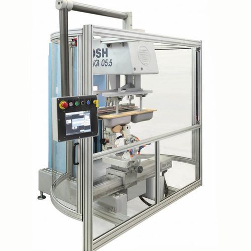 Tampondruckmaschine mit hermetischem Farbgebersystem - Logica 05.5 - TOSH srl - 2-Farben / 4-Farben / 5-Farben