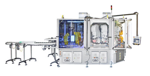 Tampondruckmaschine für Industrieanwendungen - Logica Platform - TOSH srl - kompakt / modular