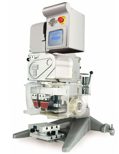 Tampondruckmaschine mit hermetischem Farbgebersystem - Logica Mimicro NS - TOSH srl - 2-Farben / Hochgeschwindigkeit / flexibel