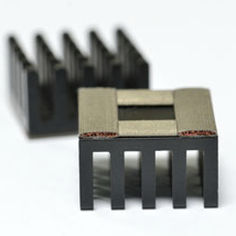 Flache Dichtung - Schlegel Electronic Materials - Stoff / Silikon / rechteckig
