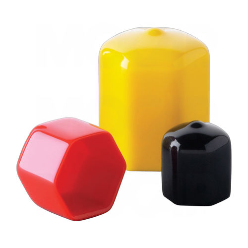 Press-Fit-Kappe - AHX series - MOCAP LTD - sechseckig / Vinyl / flexibel
