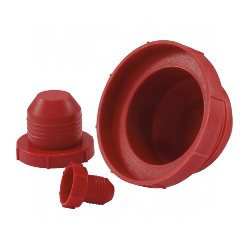 Runder Stopfen - FJP series - MOCAP LTD - Gewinde / Polyethylen mit niedriger Dichte (LDPE)