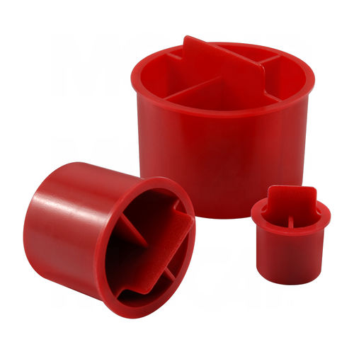 Konischer Stopfen - KTP series - MOCAP LTD - gewindelos / Polyethylen mit niedriger Dichte (LDPE) / Abziehgriffen