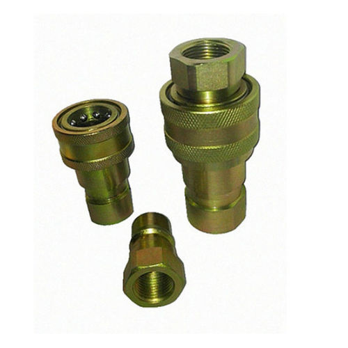 Hydraulikanschluss - HTC-60A series - Shaoxing HI-TEC Machinery Co.,Ltd - Schnell / Stahl / mit Klappe