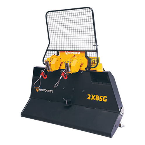 Hydraulischer Forstseilwinde - 2x85 G - UNIFOREST D.O.O. - Drahtseil / Zug / für Anhänger