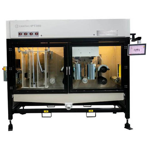 Automatische Lackierkabine - IP 380 Touch - Ceetec A/S - geschlossen / für die holzverarbeitende Industrie