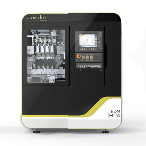 Mikro-Bohrmaschine / EDM - EDM HP4 - Posalux SA - CNC / Hochgeschwindigkeit / kompakt
