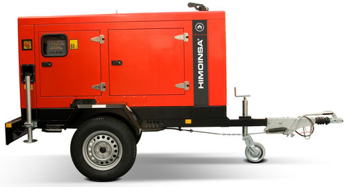 Diesel-Stromaggregat - HFW-30 M5 - HIMOINSA - dreiphasig / schleppbar / 50 Hz